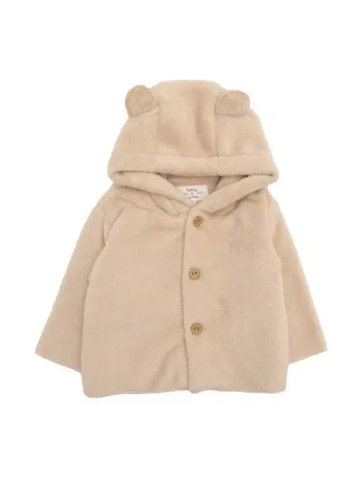 Teddy & Minou Padded Jacket In Beige