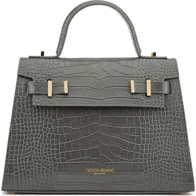 Teddy Blake Ava Croco Gold 11" In Grey