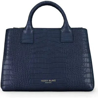 Teddy Blake Bella Croco 12" In Blue