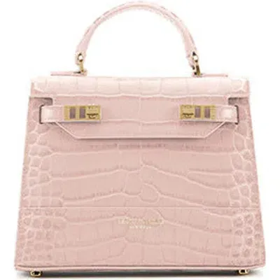 Teddy Blake Kim Croco 9" In Nude Pink