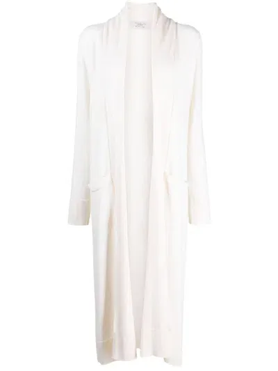 Teddy Cashmere Venzia Open-front Cashmere Cardigan In White