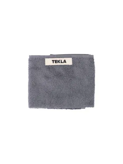 Tekla 'charcoal Grey' Guest Towel In Gray