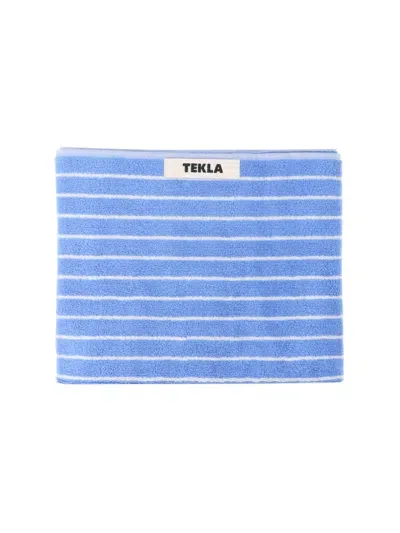 Tekla Guest Towel In Blue