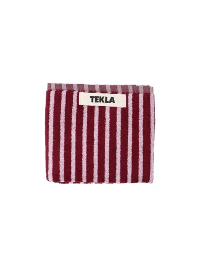 Tekla Guest Towel In Red