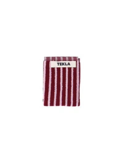 Tekla Guest Towel In Red