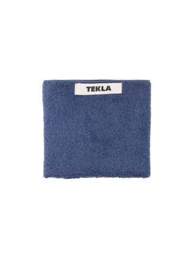 Tekla Guest Towel In Blue