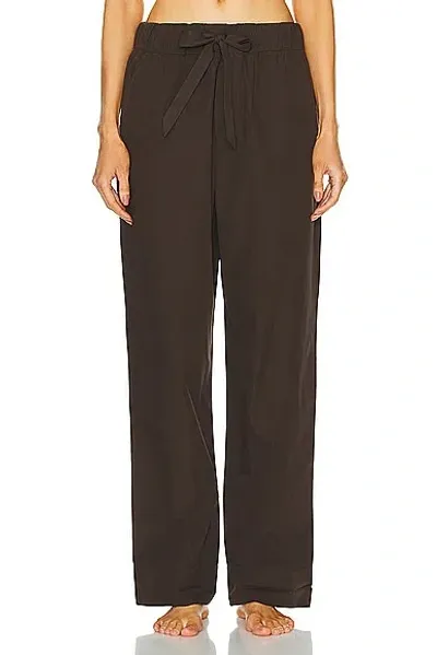 Tekla Solid Pant In Coffee