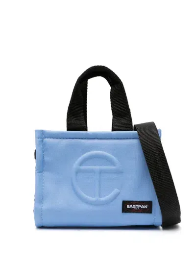 Telfar X Eastpak Small Shopper Tote Bag In Blue