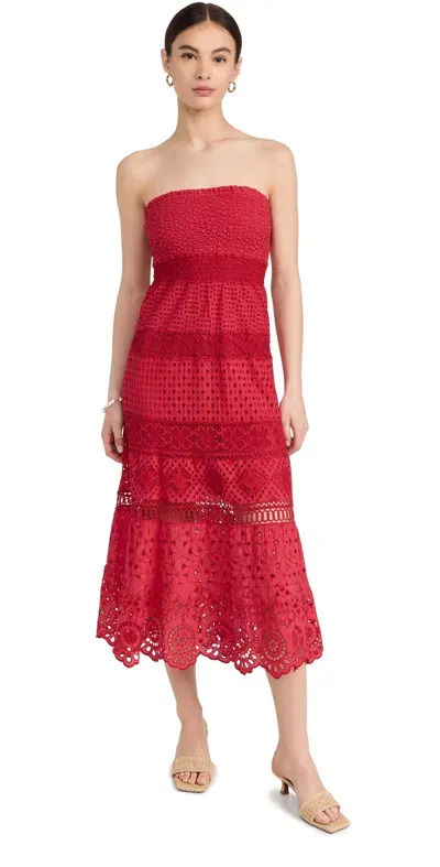 Temptation Positano Maranello Dress Red