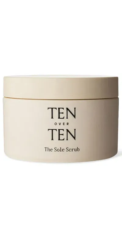 Tenoverten The Sole Scrub No Color In White