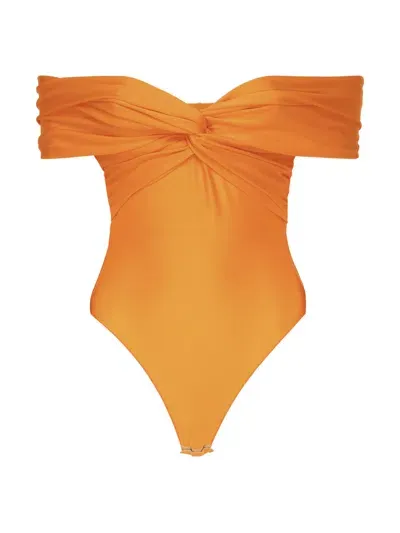 The Andamane Swimsuit Body Kendall Summer In Orange