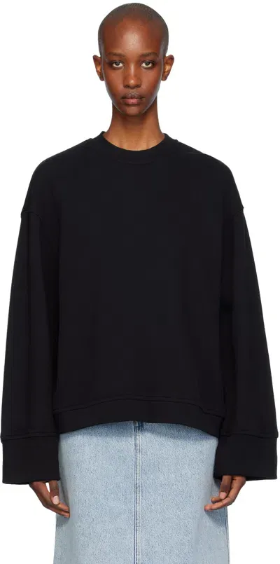 The Frankie Shop Black Talia Sweatshirt