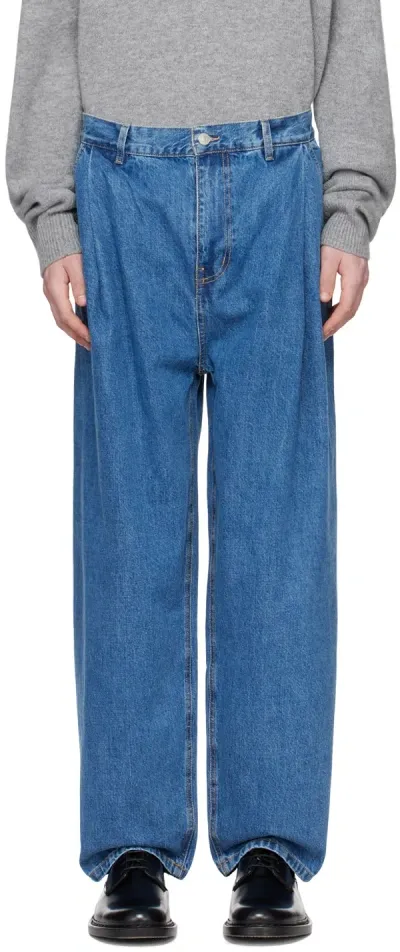 The Frankie Shop Blue Drew Jeans