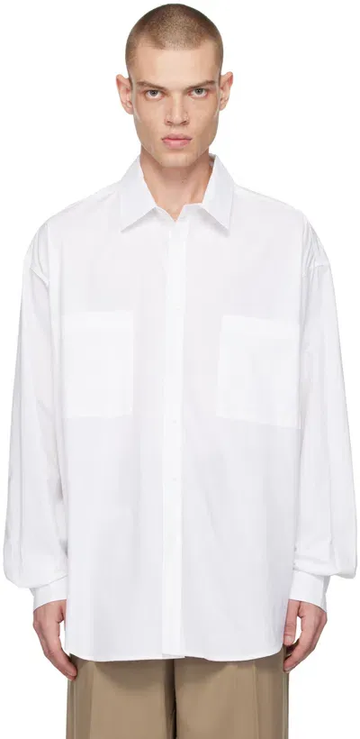 The Frankie Shop White Gus Oversized Shirt