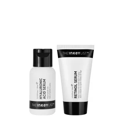 The Inkey List Ha And Retinol Bundle In White