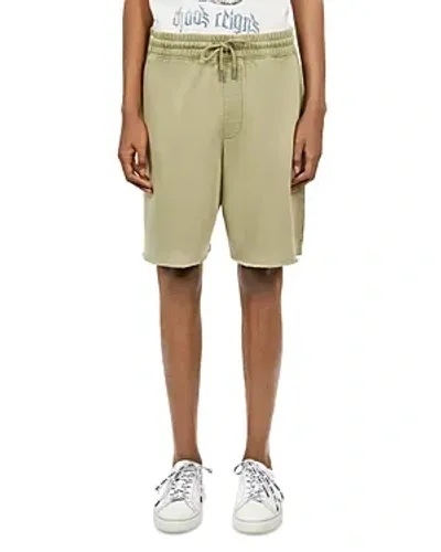 The Kooples Drawstring Shorts In Khaki