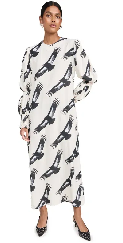 The Lulo Project Makeda Tunic Beige Condor Maxi