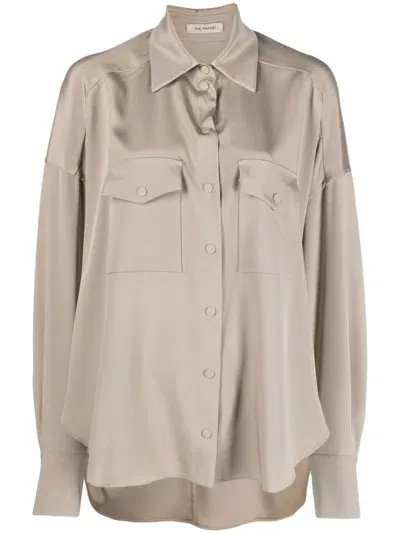 The Mannei Bilbao Long-sleeve Shirt In Nude