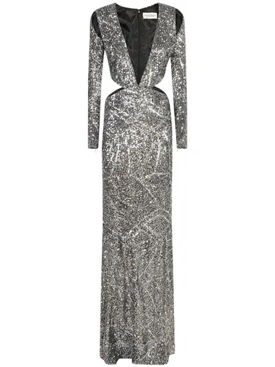 The New Arrivals Ilkyaz Ozel The New Arrivals Dresses In Silver