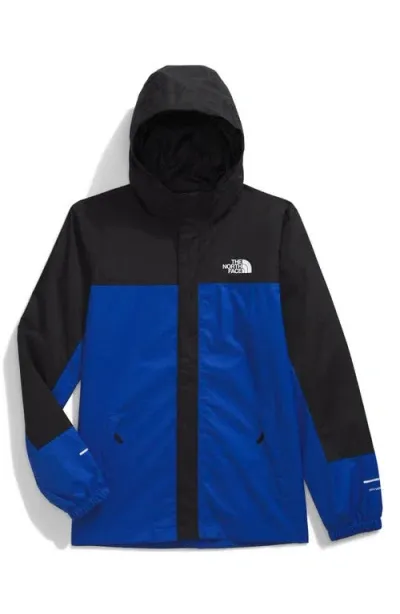 The North Face Kids' Antora Waterproof Rain Jacket In Tnf Blue