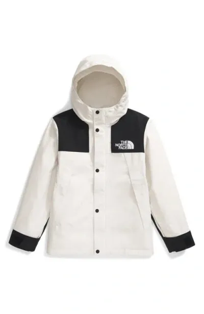 The North Face Kids' Gtx Mountain Jacket In White Dune