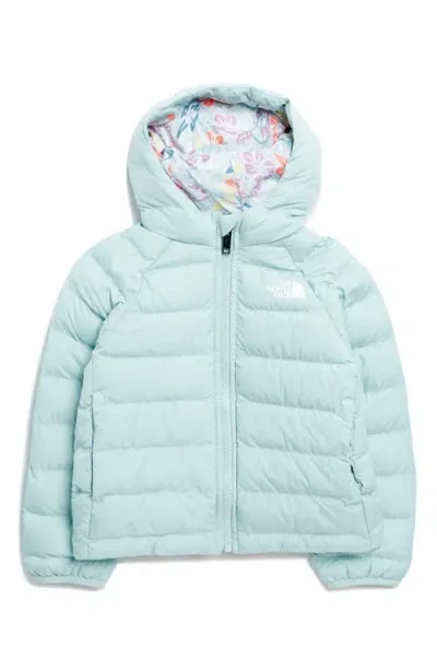 The North Face Kids' Perrito Reversible Water Repellent Jacket In Muted Pine