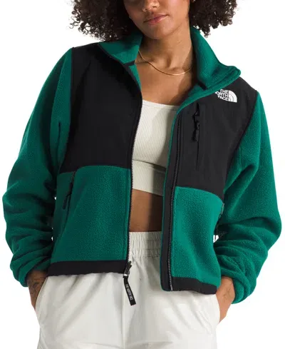 The North Face Women's Retro Denali Jacket In White Dune