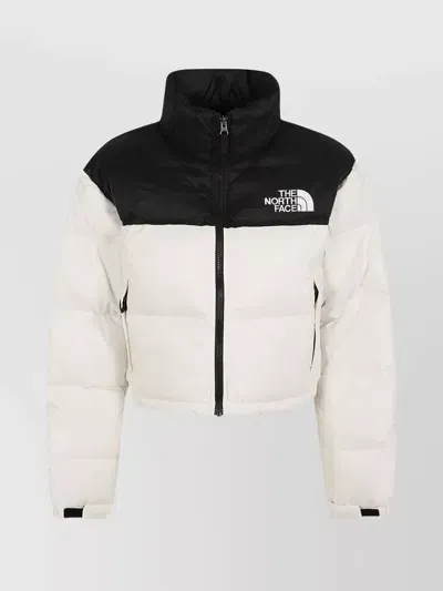 The North Face 1996 Retro Nuptse Short Down Jacket In White