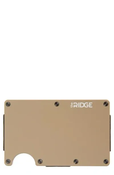 The Ridge Ridge Wallet In Mojave Tan