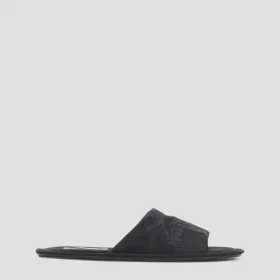 The Row Sandals In Black