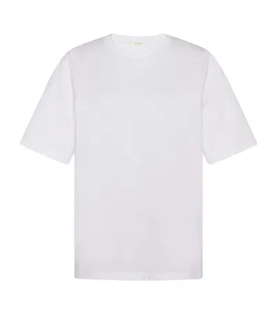 The Row Chiara Cotton T-shirt In White