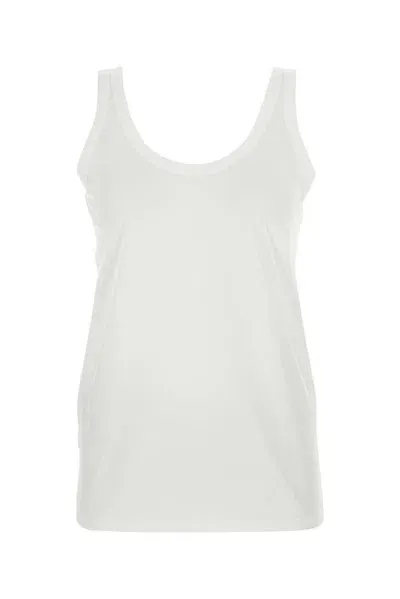 The Row Aka Cotton Tank Top In White