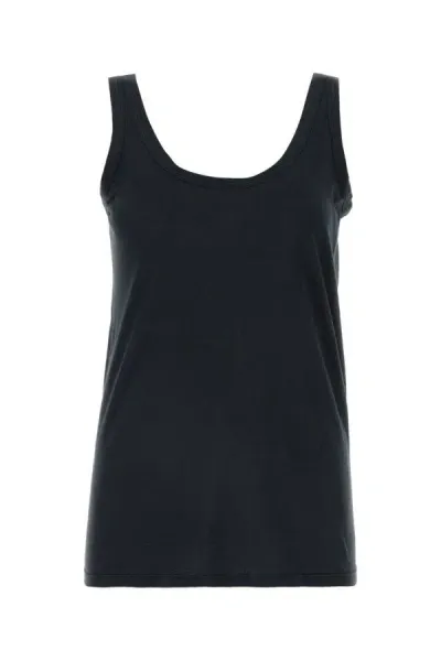 The Row Frankie Sleeveless Tank Top In Black