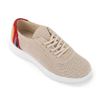 The Sak Asha Sneaker In Rainbow Ecru