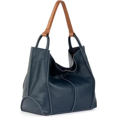 The Sak Los Feliz Large Tote Bag In Indigo