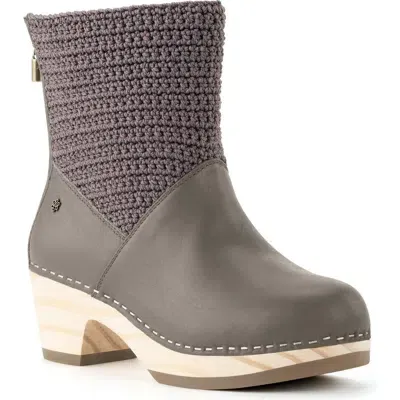 The Sak Paloma Clog Boots In Mushroom