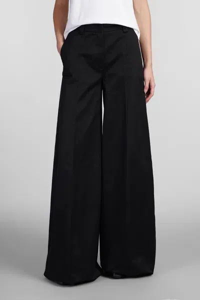 Thelatest Alma Pants In Black Cotton