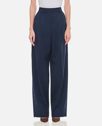 Thelatest Axel Wide Leg Pants In Blue