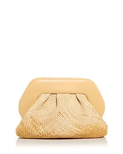 Themoirè Tia Clutch Bag In Natural