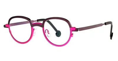 Theo Eyewear Eyeglasses In Pink