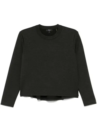 Theory A-line Sweater In Gray