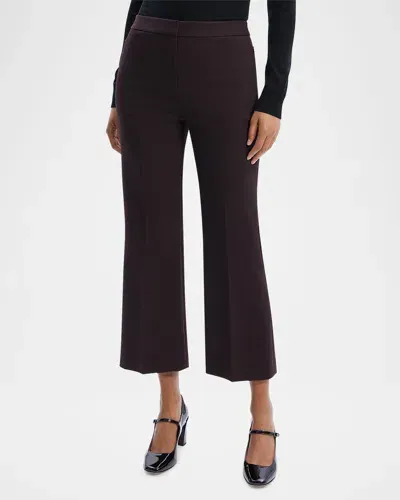 Theory Kick Flare Pull On Pants In Hickory