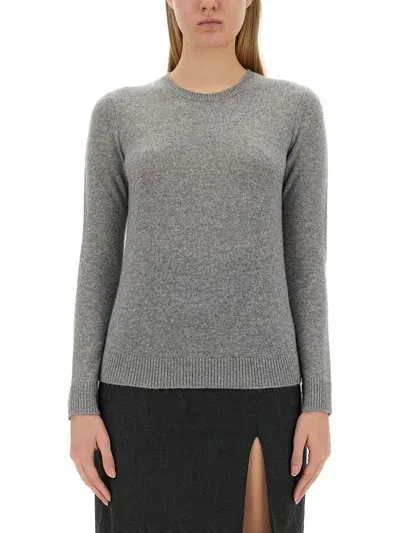 Theory Cashmere Sweater In Grey