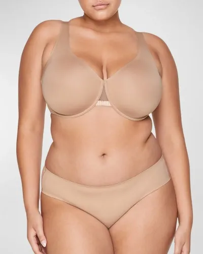 Thirdlove Classic Unlined Minimizer Bra In Taupe