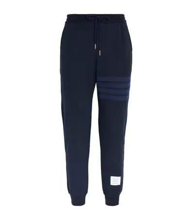 Thom Browne 4-bar Sweatpants In Navy