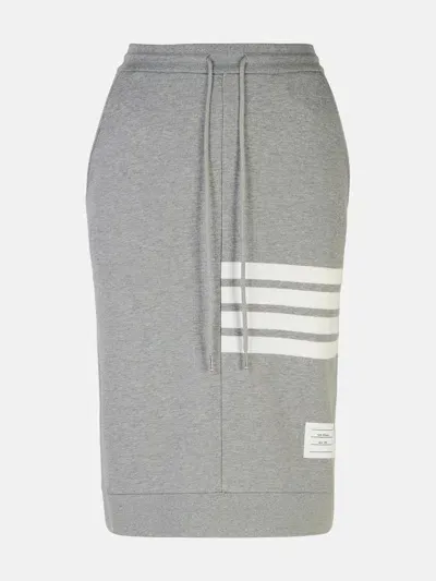 Thom Browne Grey Engineered 4-bar Skirt