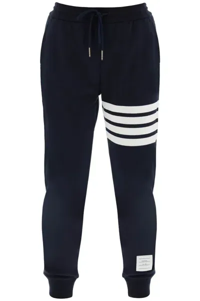 Thom Browne 4 Bar Sweatpants In Blue