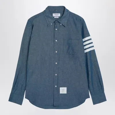 Thom Browne Button-down Shirt In Blue