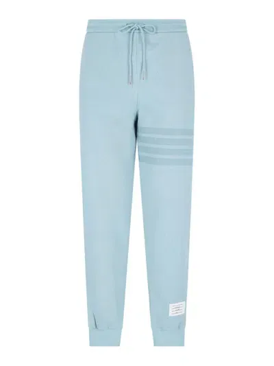 Thom Browne Casual Trousers In Blue