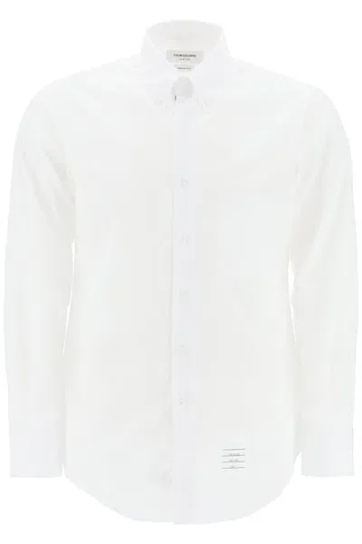 Thom Browne Classic Poplin Shirt In White